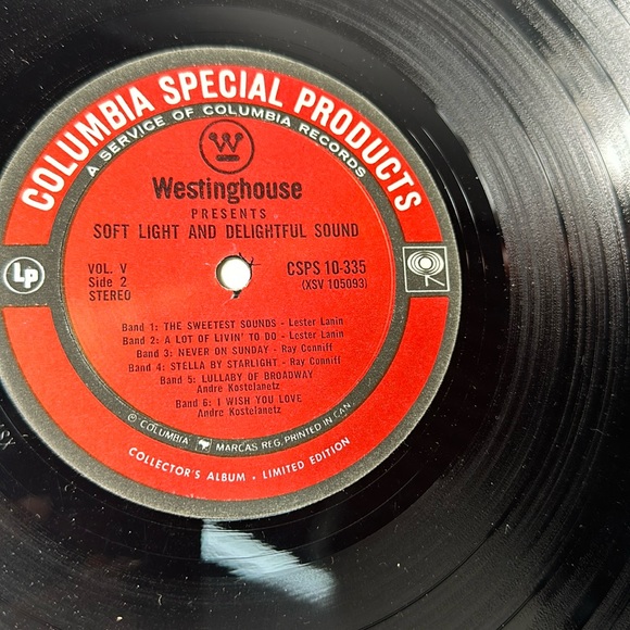 Soft light and delightful sound LP Westinghouse presents - Picture 11 of 16